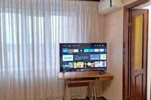 4 кровати с кондиционером и балконом. Alex Apartments. 32