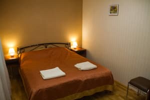 Хостел Друзья. Эконом двухместный Brown № 1 2