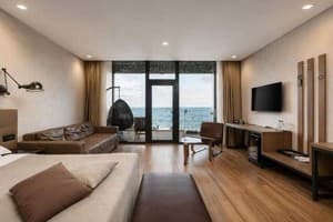Готель M1 Club Hotel. Делюкс двомісний з терасою, вид на море 2