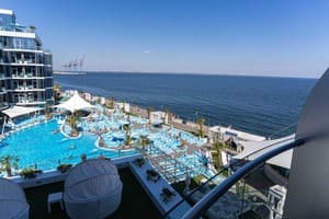 Спа-отель NEMO Hotel Resort & SPA. Стандарт двухместный боковой вид на море 4