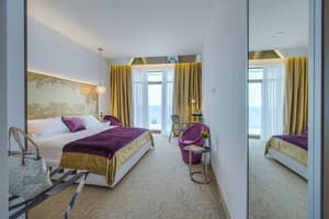 Отель Panorama De Luxe. Улучшенный двухместный стандарт с прямым видом на море 2