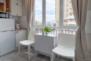 Апарт-готель Апартаменти біля залізничного вокзалу PICK HOME. Апартаменти двомісний Світла студія 15