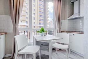 Апарт-готель Апартаменти біля залізничного вокзалу PICK HOME. Апартаменти двомісний Світла студія 11