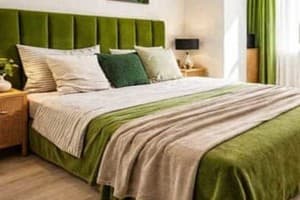 Апарт-готель Апартаменти біля залізничного вокзалу PICK HOME. Апартаменти двомісний Оливкова студія 1