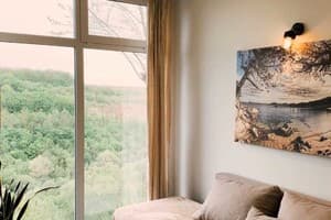 Гостиный двор Родинний Маєток Family Estate. Коттедж двухместный Семейный у каньона (К2) терраса, сауна, бассейн 21