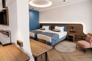 Гостинично-ресторанный комплекс Spatium Medical & Wellness Hotel. Стандарт двухместный с отдельными кроватями 4