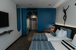 Гостинично-ресторанный комплекс Spatium Medical & Wellness Hotel. Супериор двухместный с раздельными кроватями и видом на море 7