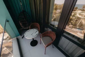 Гостинично-ресторанный комплекс Spatium Medical & Wellness Hotel. Супериор двухместный с раздельными кроватями и видом на море 1