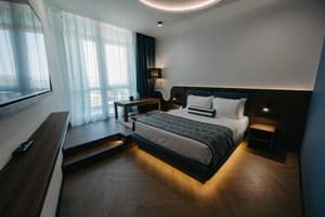 Гостинично-ресторанный комплекс Spatium Medical & Wellness Hotel. Супериор двухместный с видом на море 1