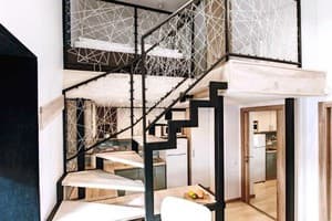 Апарт-отель U House. Апартаменты двухместный двухуровневые 31 2