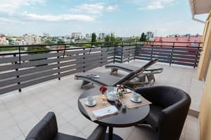 Отель UNO Design Hotel. Апартаменты двухместный Пентхаус с террасой 6