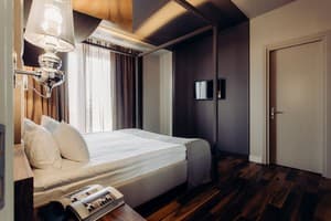 Отель UNO Design Hotel. Апартаменты двухместный Пентхаус с террасой 14